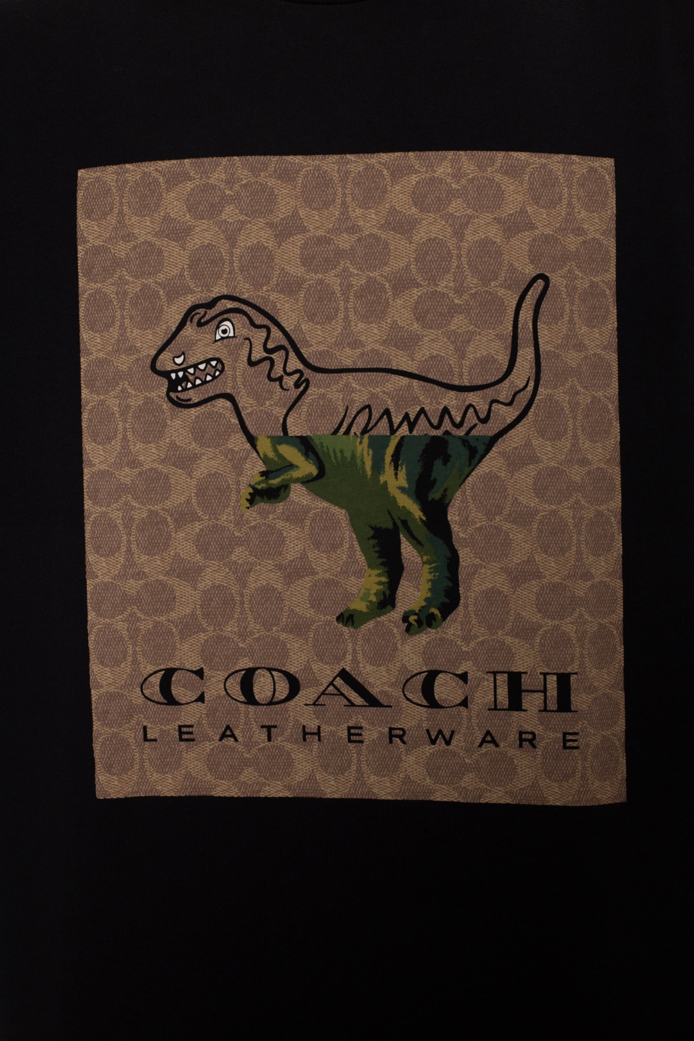 Black T-shirt with logo Coach - Vitkac Australia